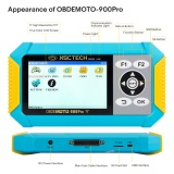 OBDEMOTO 900PRO Motorcycle Scanner Support Diagnosis Key Matching and ODO with BMW Smart Card Key 8A Chip