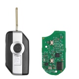 OEM BMW Motorcycle Smart Card Key with 8A Chip 2 Buttons Shell Complete Key 434.42 Mhz / 315 Mhz / 433.92 Mhz