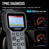 2024 Launch CRT5011E TPMS Relearn Tool TPMS Sensor (315+433MHz) Support Read/ Activate/ Programming/ Relearn/ Reset/ Key Fob Test