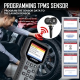 2024 Launch CRT5011E TPMS Relearn Tool TPMS Sensor (315+433MHz) Support Read/ Activate/ Programming/ Relearn/ Reset/ Key Fob Test