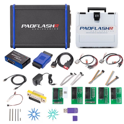 2025 PADFLASH Full Version ECU TCU Programmer with USB Dongle OBD Bench Boot Supports Checksum VR Files