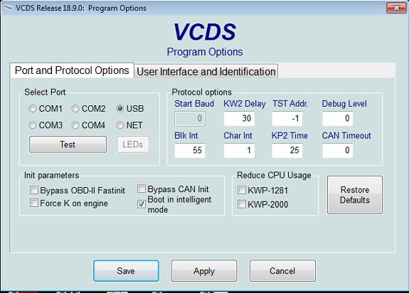 VAGCOM 19.6.2 Hex Box USB Interface for VW AUDI Skoda FR/EN 2020